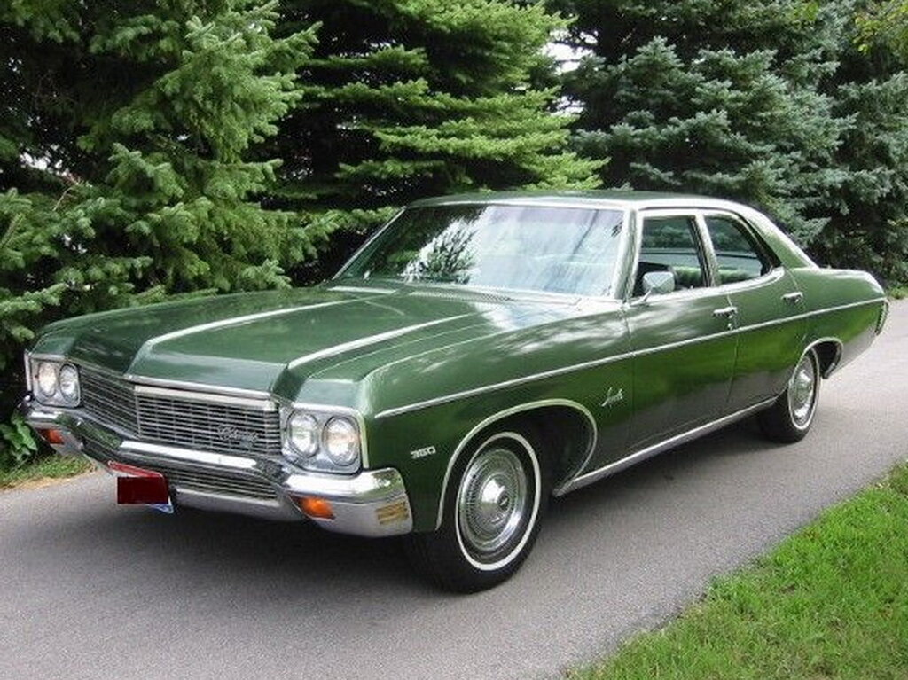 Chevrolet Impala (16369, 16469) 4 поколение, 5-й рестайлинг, седан (10.1969 - 09.1970)